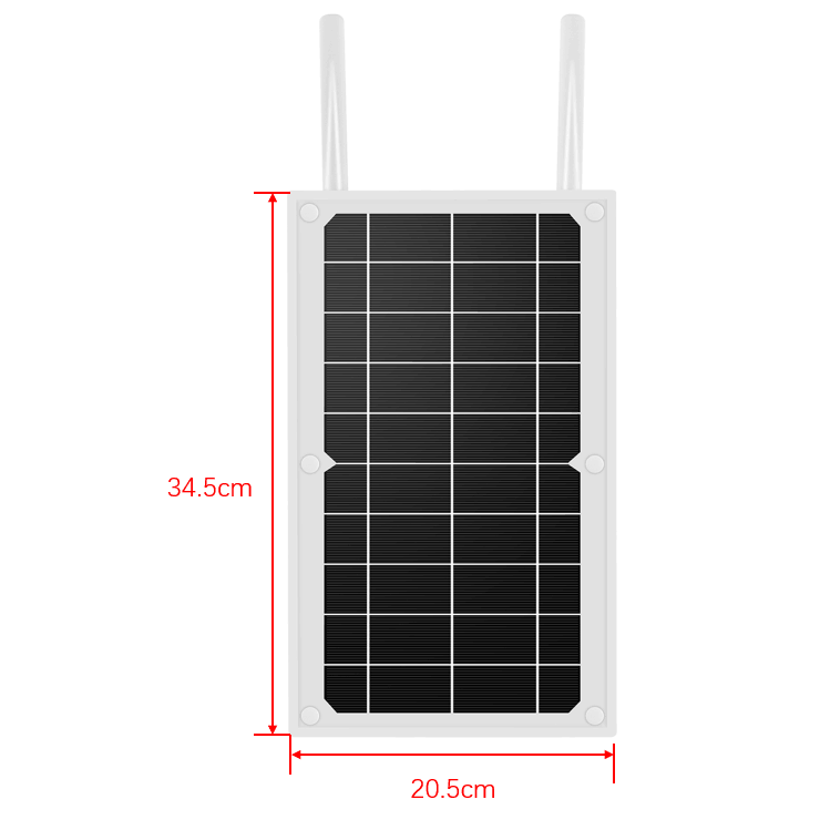 3G 4G Sim Card Wireless Modem Router With Solar Panel Power and 26AH Lithium Battery
