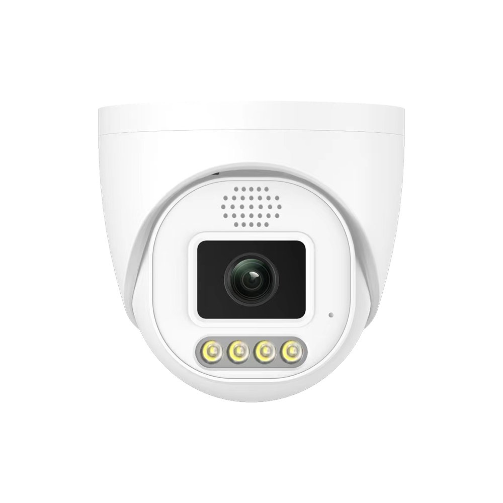 12MP Full Color Dual Light Two-Way-Audio Smart AI Turret POE IP Camera