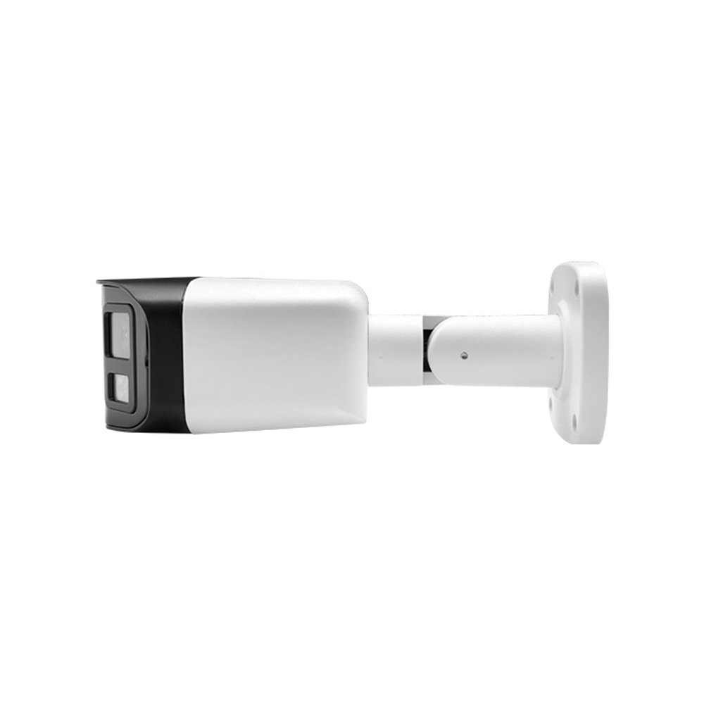 8MP 4K UHD Dual Lens Panoramic AI IP PoE Bullet Camera