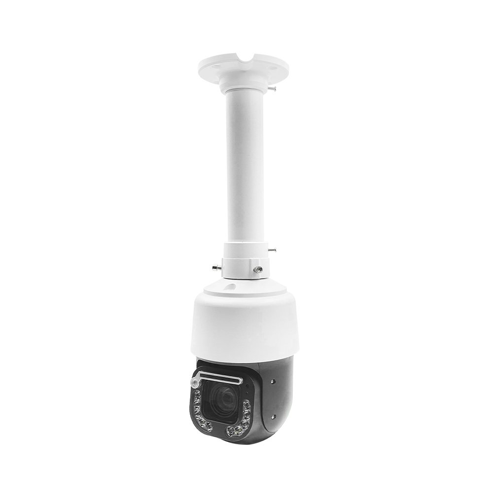 4K Human Tracking and Vehicle Detection IR Dual Lights Two-Way Audio IP PTZ Camera With Wiper
