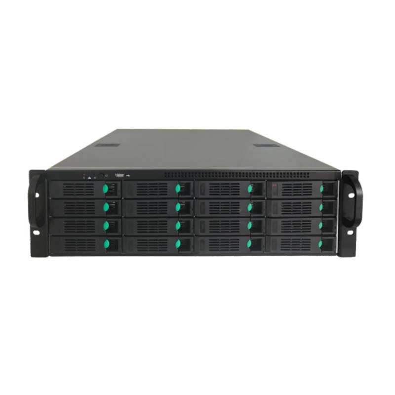 3U 196 CH 16HDD 8K H.265+ Network Video Recorder With 4 HDMI Heterogeneous Outputs