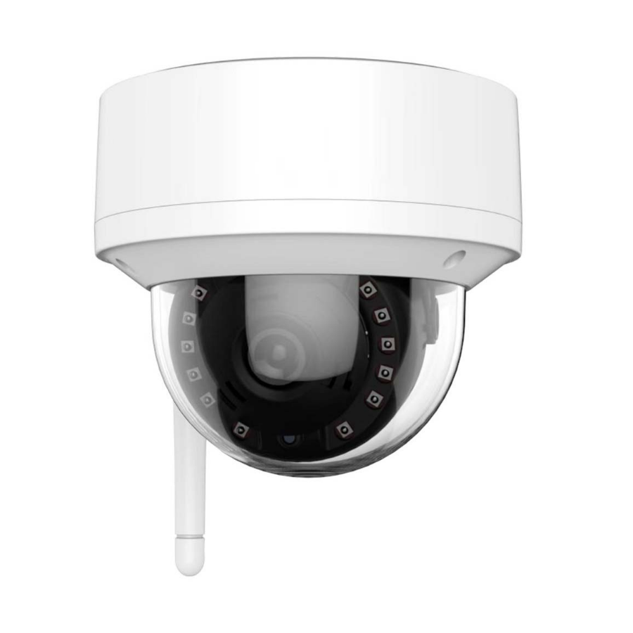 Outdoor Waterproof Metal Dome Wireless WiFi Network IP PTZ CCTV WiFi Home Security Camera