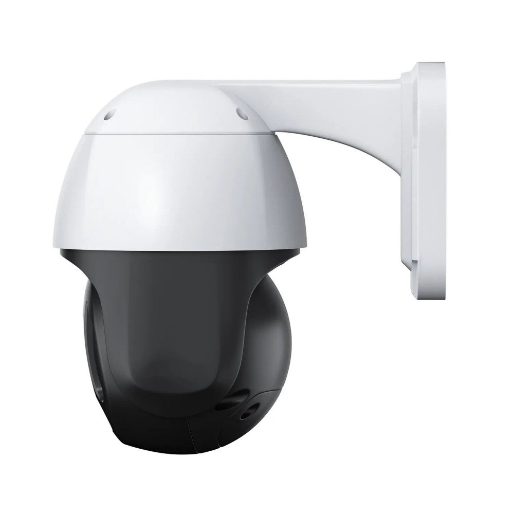 5X Optical Zoom Outdoor IR Mini Dome PTZ POE IP Security Camera AI Human Vehicle Detection Two-way Audio