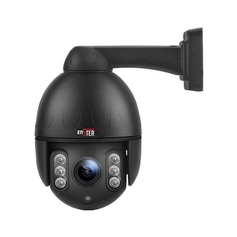Outdoor Mini POE Two Way Audio 40m IR HD Network Pan Tilt Dome Camera