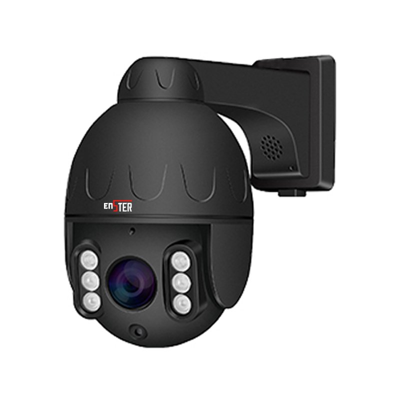 Outdoor Mini POE Two Way Audio 40m IR HD Network Pan Tilt Dome Camera