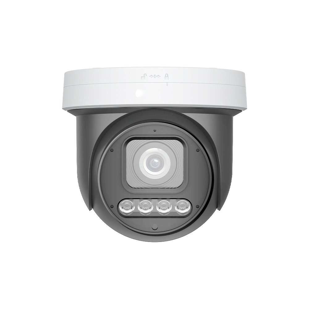 5MP 5X Optical Zoom Auto Focus Two Way Audio ColorVU POE IP Turret PTZ Camera