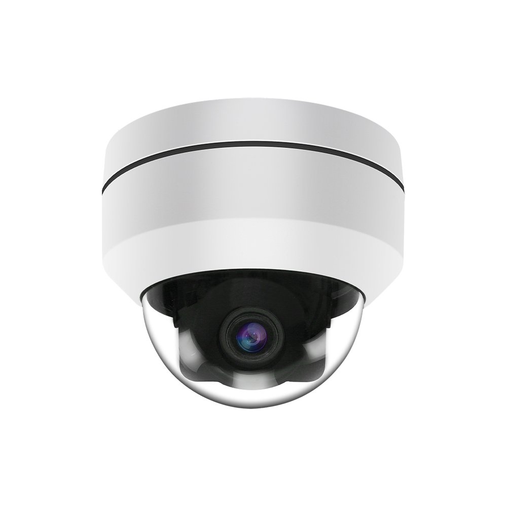 Outdoor POE H.265 5X 8.0Megapixel IR Dome Mini IP PTZ Camera