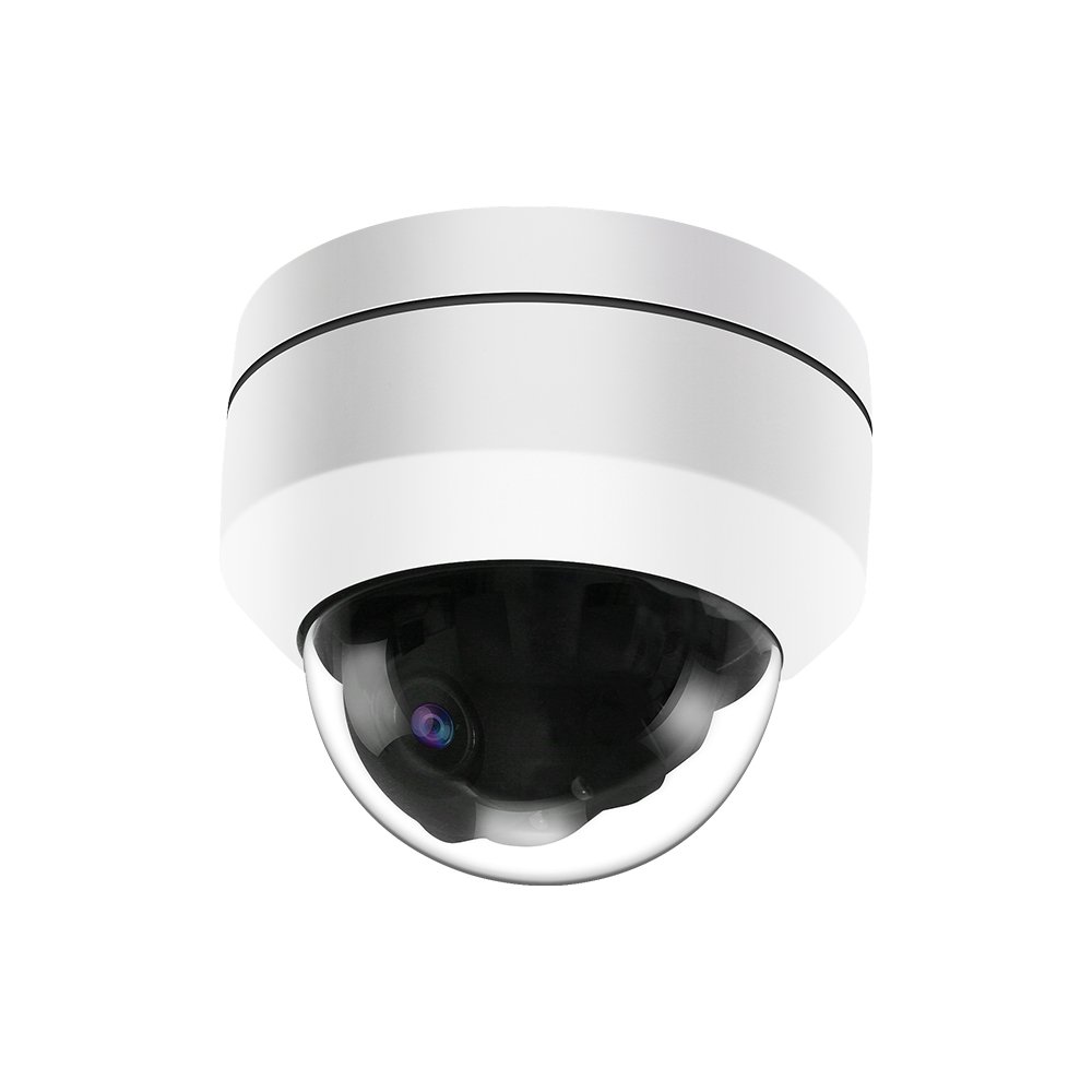 Outdoor POE H.265 5X 8.0Megapixel IR Dome Mini IP PTZ Camera