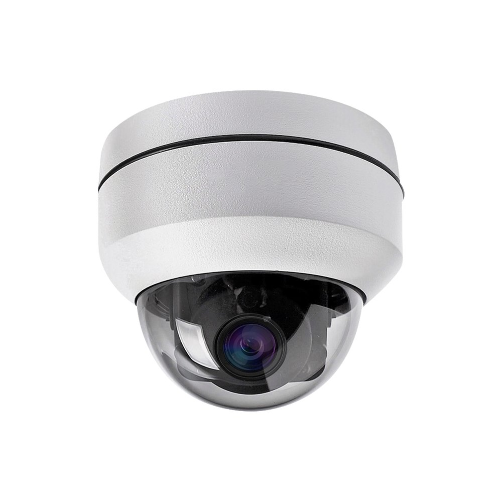 Outdoor POE H.265 5X 8.0Megapixel IR Dome Mini IP PTZ Camera