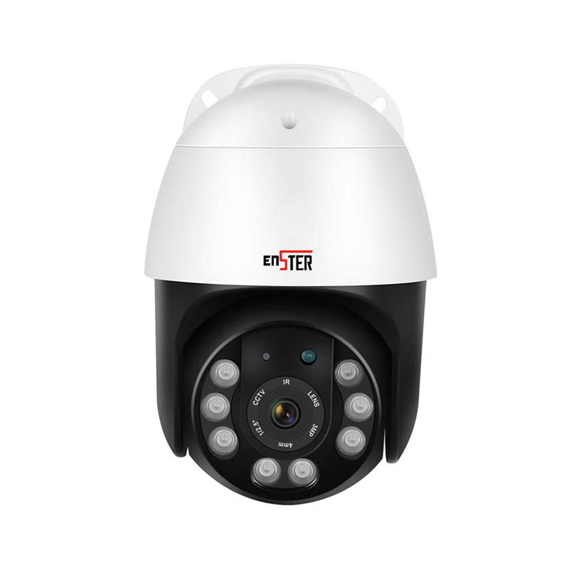 Outdoor Metal Housing POE Two Way Audio 40m IR HD IP Mini Pan Tilt Camera