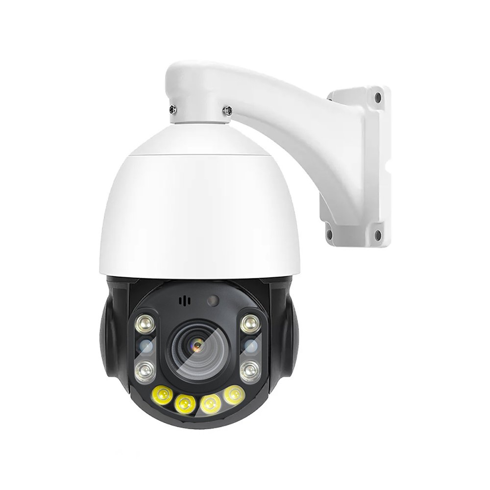 4K 8MP 20X Zoom Outdoor Speed Dome Human Auto Tracking IP POE PTZ Optic Full Color Night Kamera