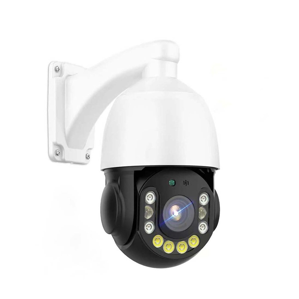 4K 8MP 20X Zoom Outdoor Speed Dome Human Auto Tracking IP POE PTZ Optic Full Color Night Kamera