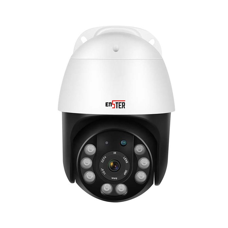 Outdoor Metal Housing POE Two Way Audio 40m IR HD IP Mini Pan Tilt Camera