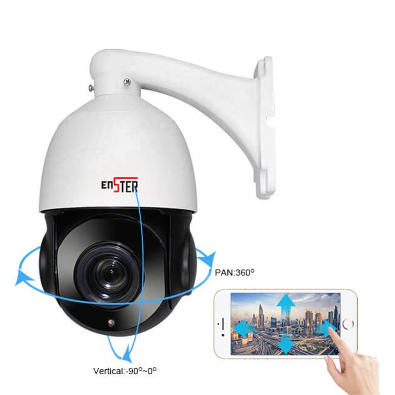 Outdoor 4.5 Inch Mini POE IP Speed Dome Camera
