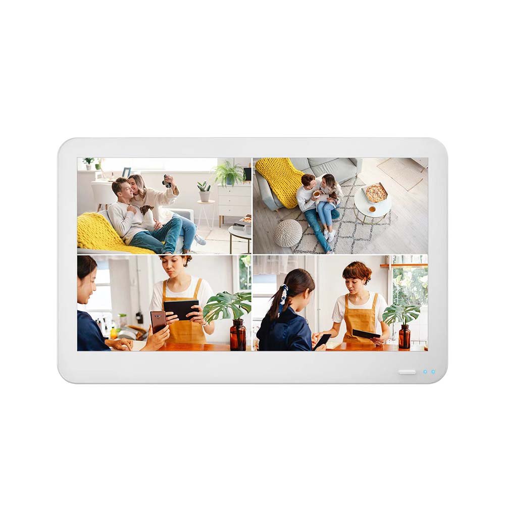8CH 4K H.265 plug and play integrated PoE NVR with HD Monitor