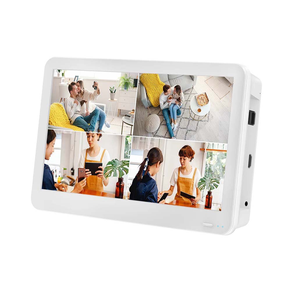 8CH 4K H.265 plug and play integrated PoE NVR with HD Monitor