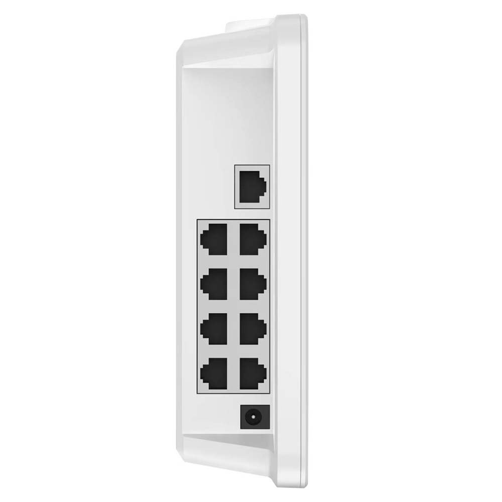 8CH 4K H.265 plug and play integrated PoE NVR with HD Monitor