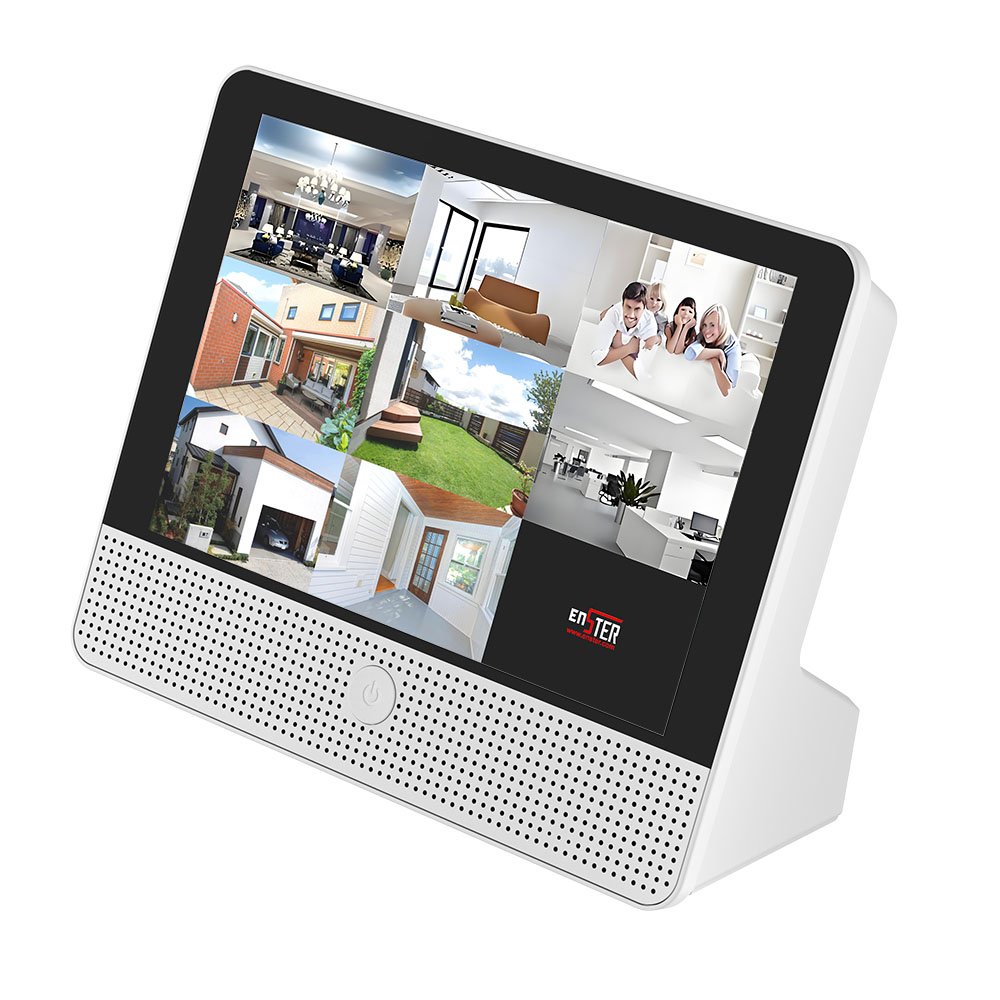 8CH 4K H.265 plug and play integrated PoE NVR with HD Monitor
