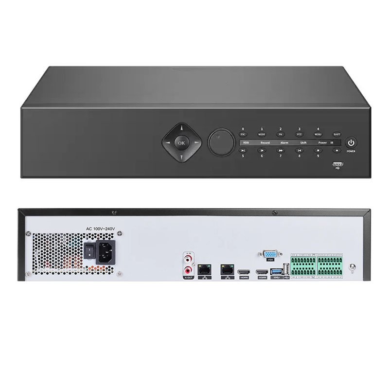 H.265 8 SATA Dual RJ45 dual HDMI NVR K Series
