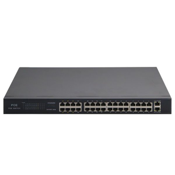 32 Port PoE Switch With 2 Port Full Gigabit