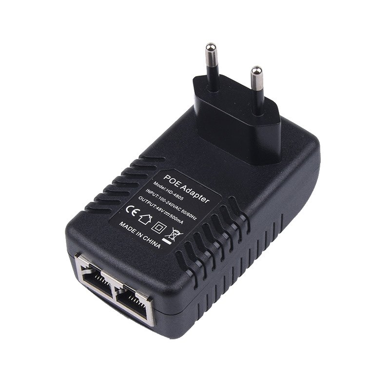 AC 110V-240V Input DC 48V Output POE Injector