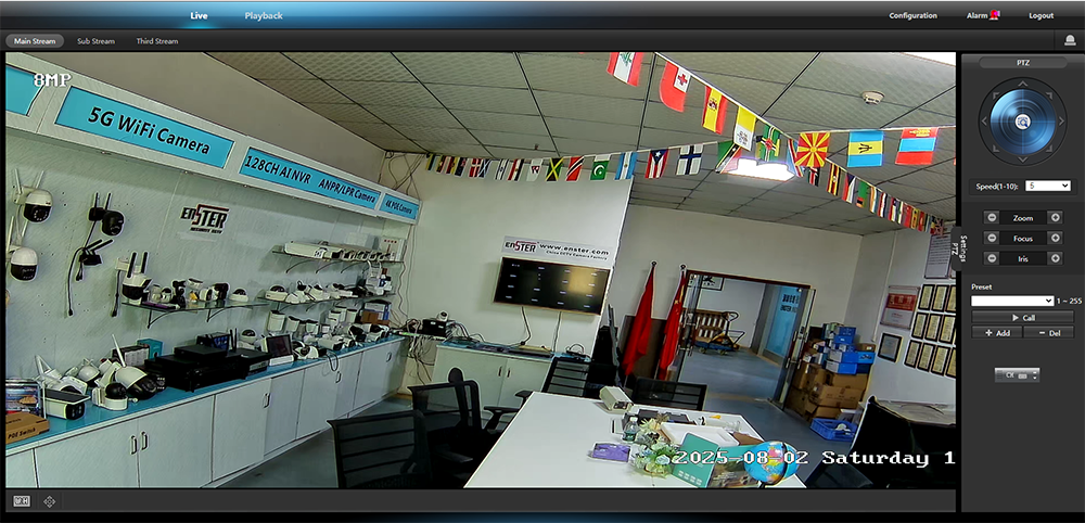 Sony Sensor Sigamstar SOC AI ISP IP Camera PCB Board