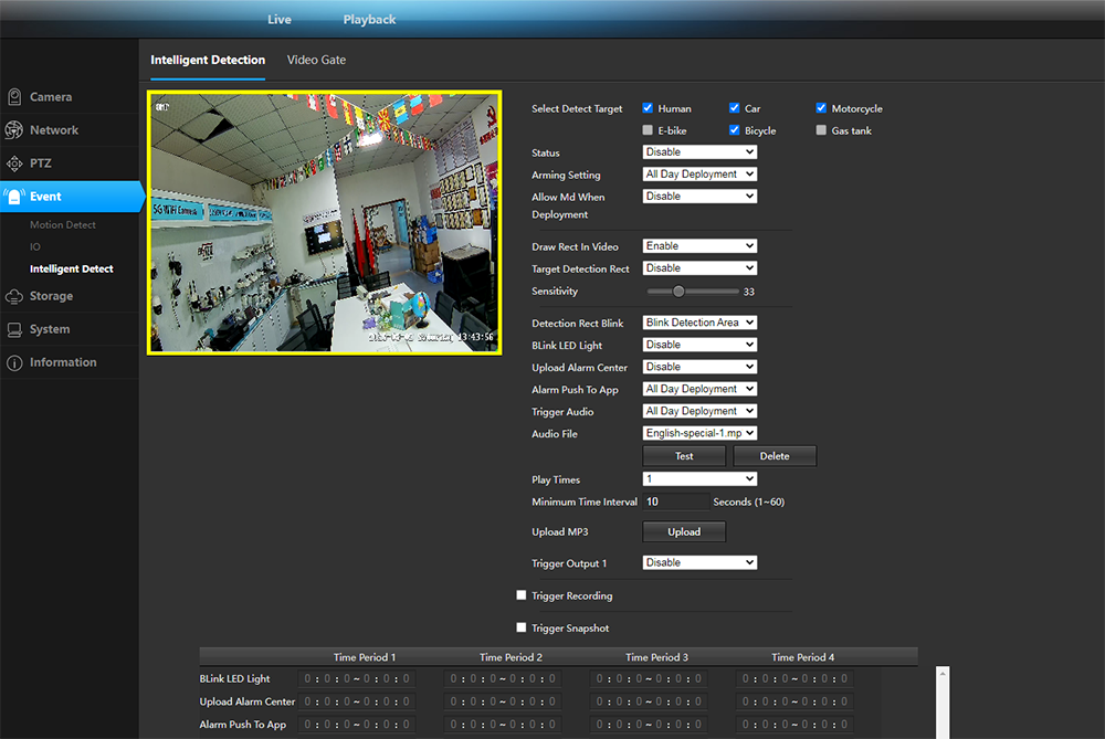 Sony Sensor Sigamstar SOC AI ISP IP Camera PCB Board