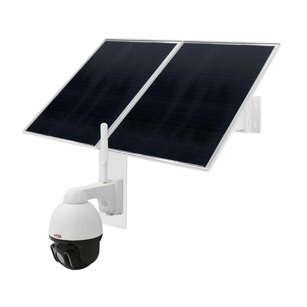 Outdoor 5MP 2 Way Audio Solar Panel Battery Security Surveillance IP 4G LTE PTZ CCTV Camera
