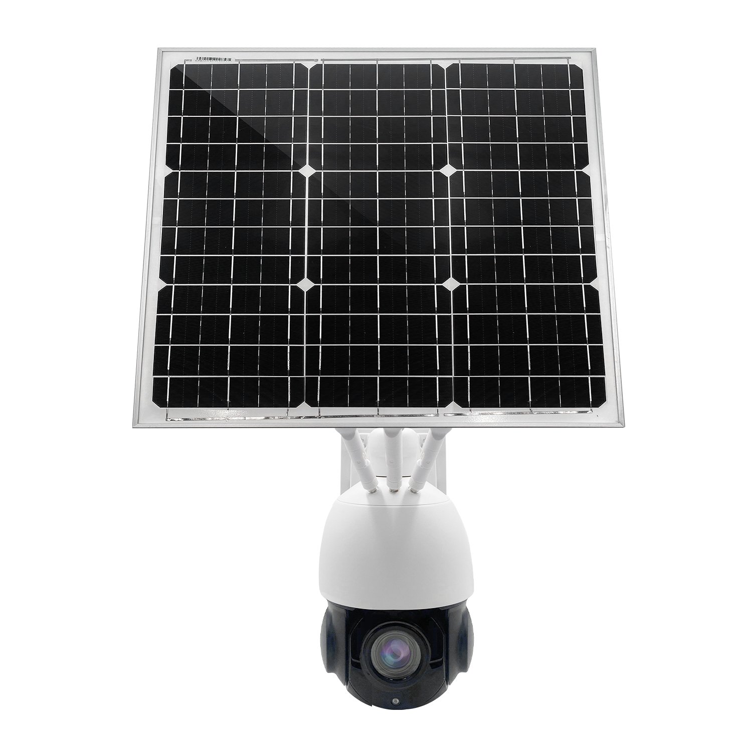 Solar Powered 12V DC 20AH Lithium Battery 4G LTE Sim Card PTZ Camera
