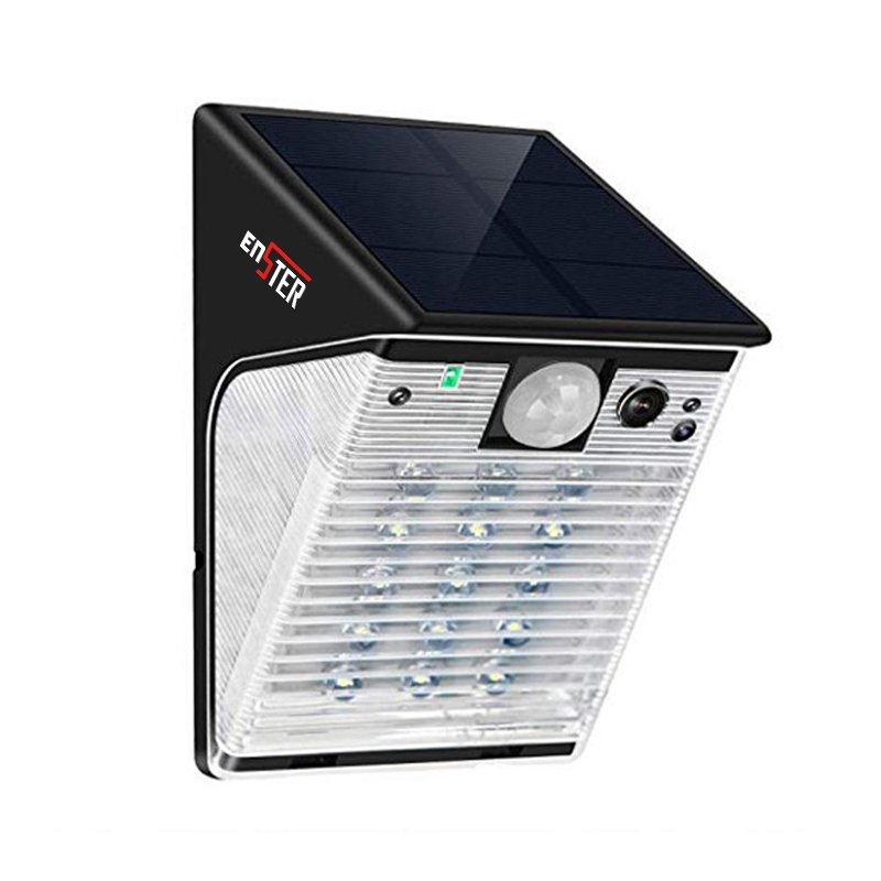 Outdoor Solar Powered Wireless WIFI Security CCTV IP Camera With SD Card Slot