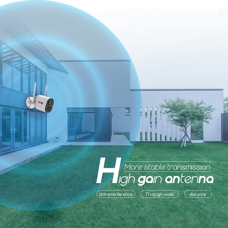2MP Motion Detection Rechargeable Battery WiFi Camera
