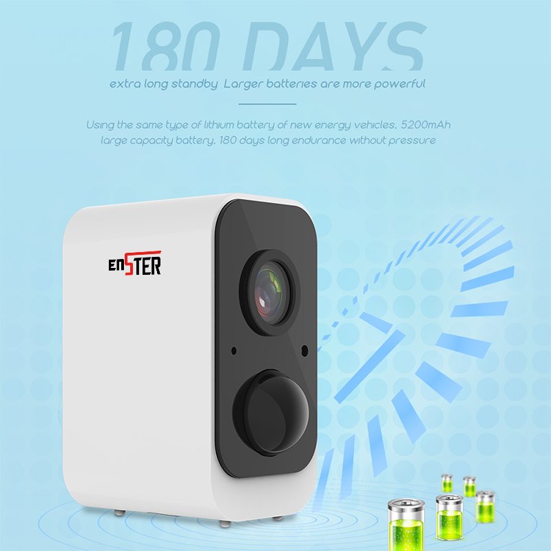 Low Power Consumption Support Cloud Storage Two-way Intercom Wireless Battery Camera