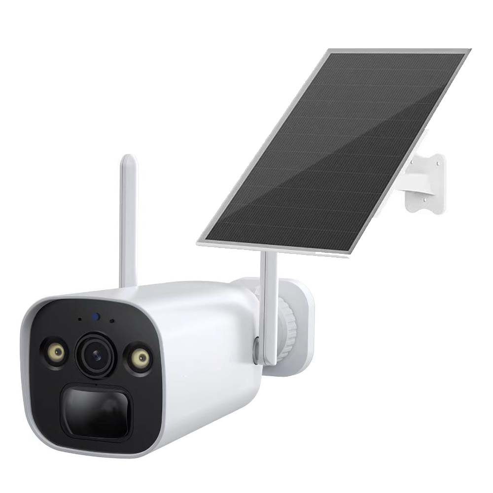 Outdoor Solar Wireless IP Security Camera Night Vision AI Detection Wifi Camera