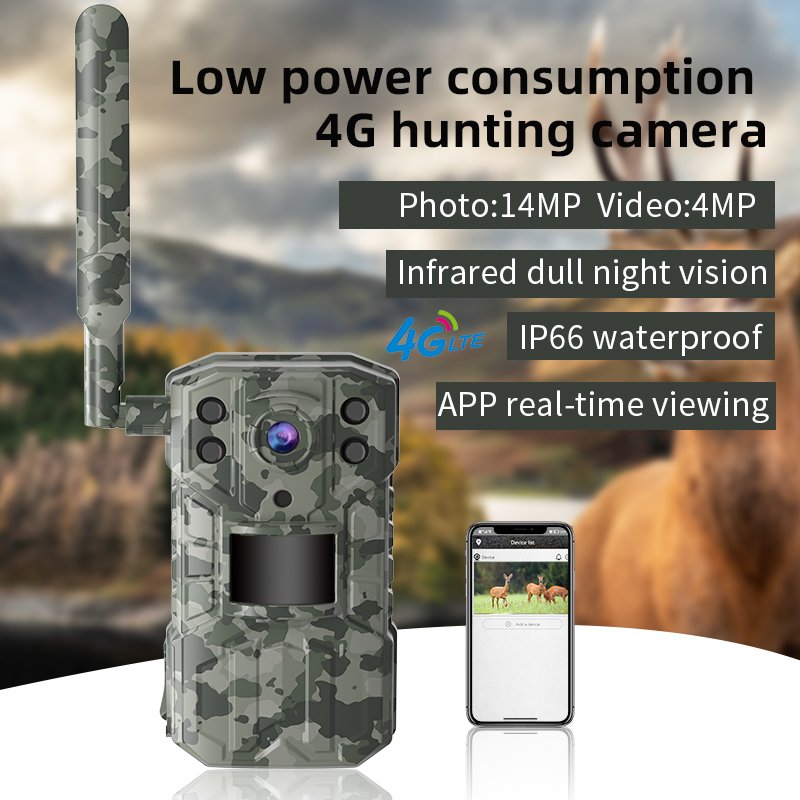 forest animal surveillance wildkamera night vision 4g game hunting trail camera