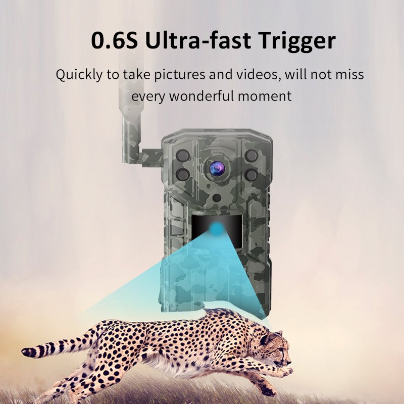 forest animal surveillance wildkamera night vision 4g game hunting trail camera