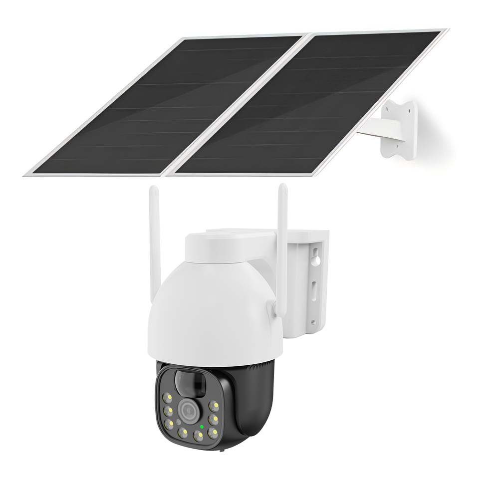 7*24 Recorded 20800MA Battery HD 4MP 3G 4G SIM Card wireless Ptz CCTV Panel Solar camera for outdoor Security