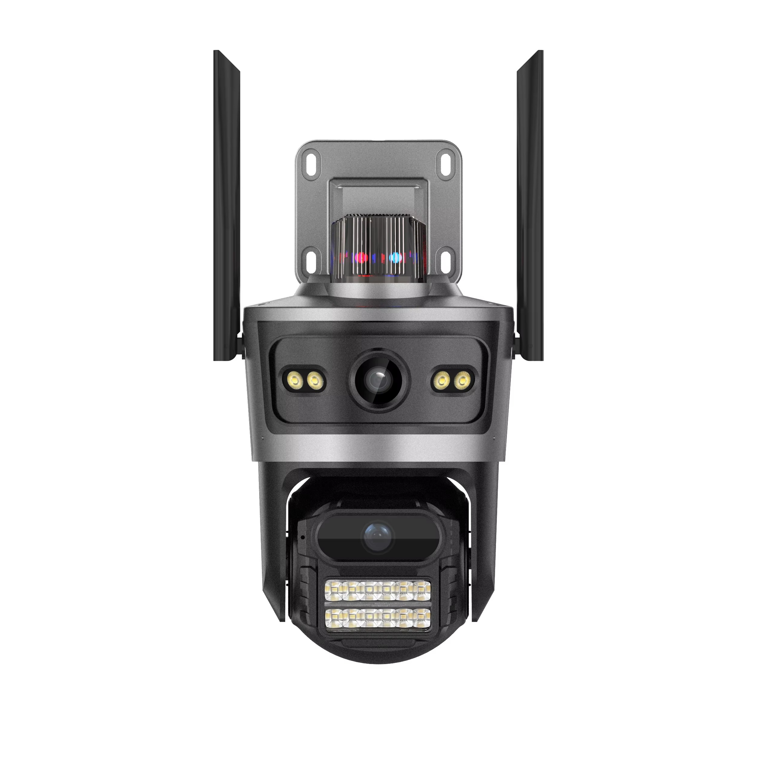 7*24Recording and Color Outdoor AOV Solar 4G Security Camera with AI Motion Detection Low Power Battery IP Camera System