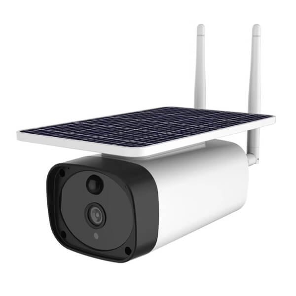 4G Sim Card Solar Powered Camera Wireless Camera With Lithium Battery 6w Solar Energy Panel Pir Motion Detection