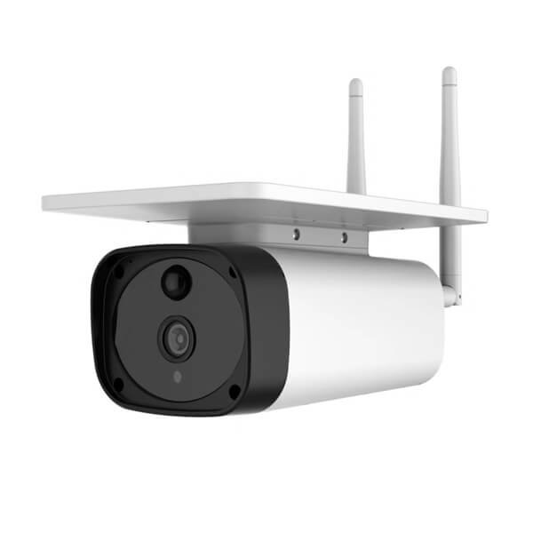 4G Sim Card Solar Powered Camera Wireless Camera With Lithium Battery 6w Solar Energy Panel Pir Motion Detection