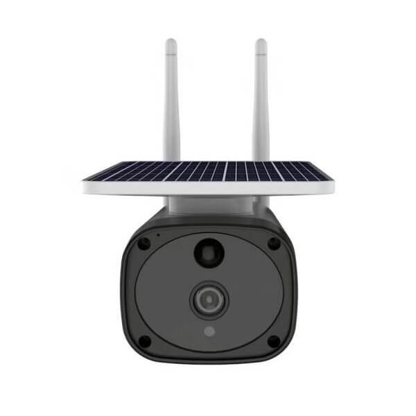 4G Sim Card Solar Powered Camera Wireless Camera With Lithium Battery 6w Solar Energy Panel Pir Motion Detection