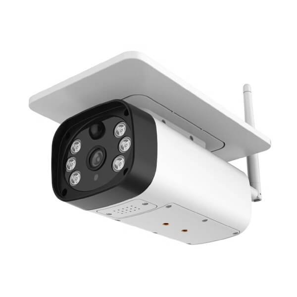 4G Sim Card Solar Powered Camera Wireless Camera With Lithium Battery 6w Solar Energy Panel Pir Motion Detection