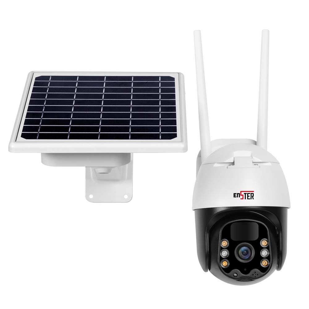 3G 4G Lte Sim Card Solar Energy Wireless Battery Security IP Camera