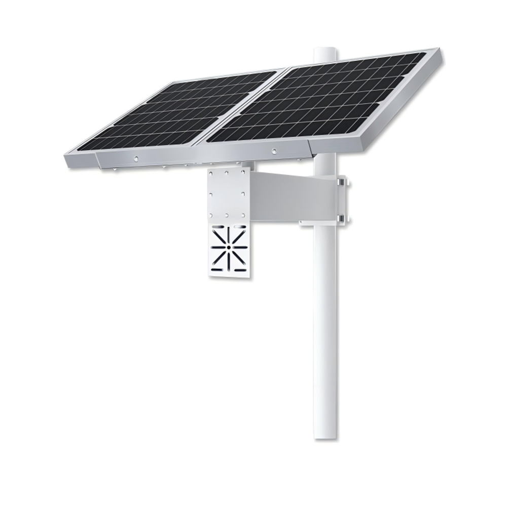 60W Fast Recharge Solar Panel System 30AH Ternary Lithium Battery DC12V CCTV Camera Power Supply Monitoring System
