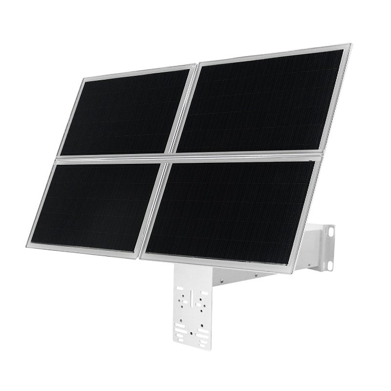 80W Solar Panel Security Camera Power Supply Systems