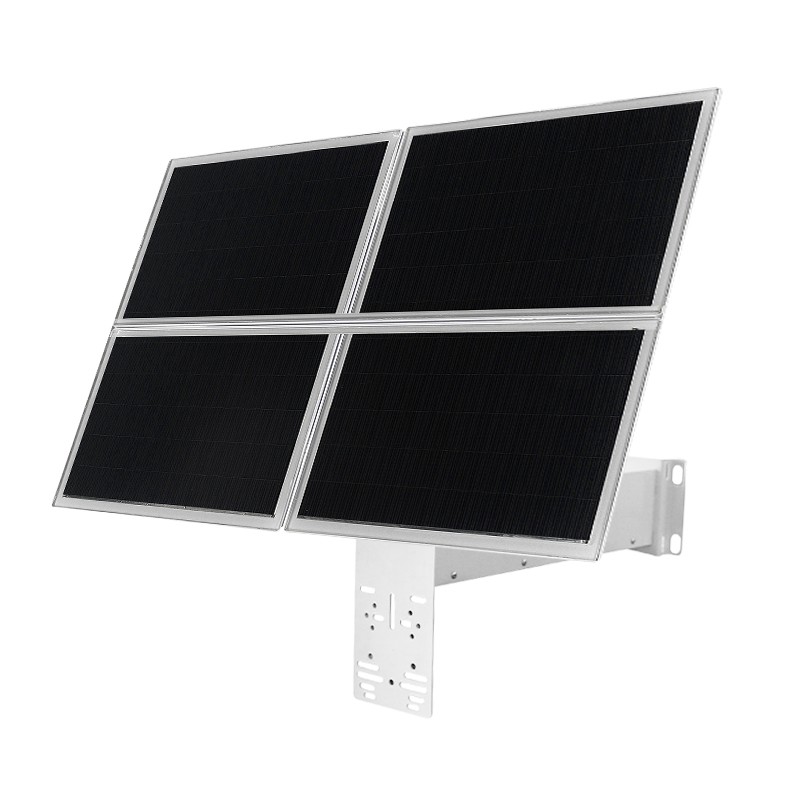 80W Solar Panel Security Camera Power Supply Systems