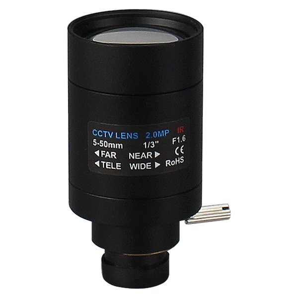H.265 5.0MP 5-50MM Lens IP Camera