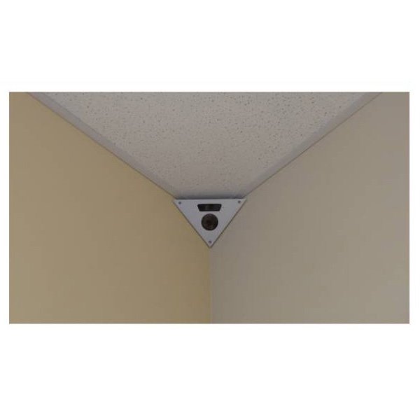 Wide Angle 5.0 Megapixels Corner Mount IP Camera for Elevator