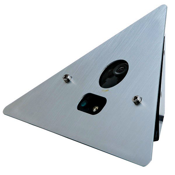 Wide Angle 5.0 Megapixels Corner Mount IP Camera for Elevator