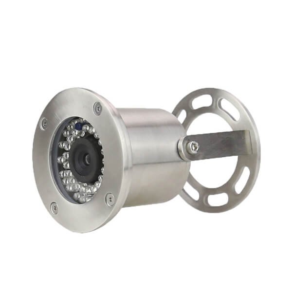 Wide Angle 304 Stainless Steel Underwater 20 Meters Ultra low illumination POE IP Camera