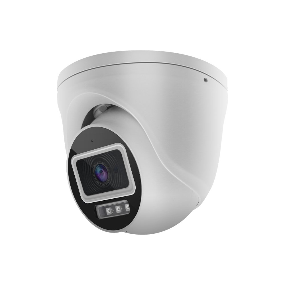 Full Color Night Vision 5mp Colorvu IP Camera Turret Dome 2.8mm F1.0 Starlight Security Hik NVR Plug & Play